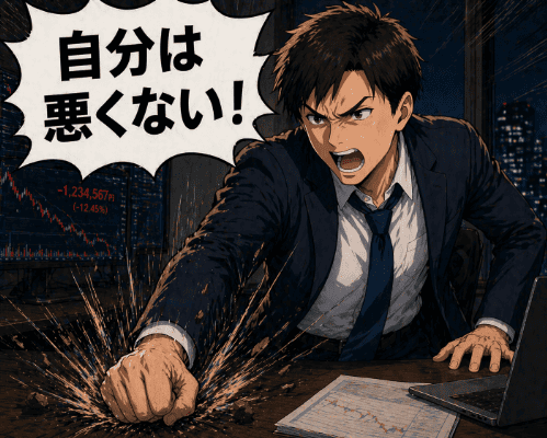 失敗を自省せず、その原因を他者や環境にばかり向ける人は成功し難い